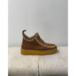 Kotro Moccasin Shoes - Camel/Mustard