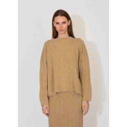 Collage Pullover - Sand