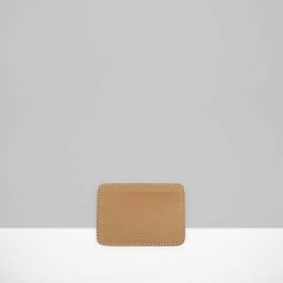 leather card holder C3 - natural