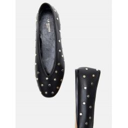 Studded Regency Slipper - Black