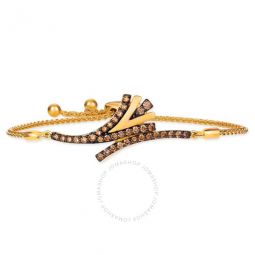 Ladies Mermaid Collection 14K Honey Gold Bolo Bracelet