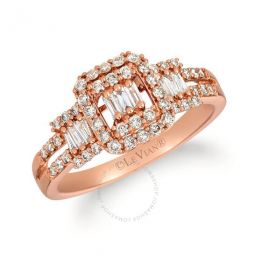 Ladies Nude Diamonds Fashion Ring in 14k Strawberry Gold