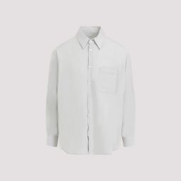 Double Pocket Ls Shirt - Cloud Grey