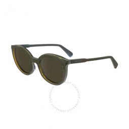 Green Oval Ladies Sunglasses