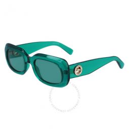 Green Rectangular Ladies Sunglasses