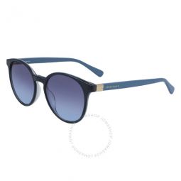 Blue Oval Ladies Sunglasses