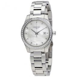 Conquest Mother of Pearl Dial Ladies Watch