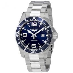 HydroConquest Blue Dial Stainless Steel Mens 44mm Watch