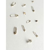 Diamond Pearl Nugget Earrings