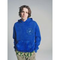 French Terry Portal Hoodie - Blue