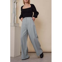 Baiyan Linen Pants - gray