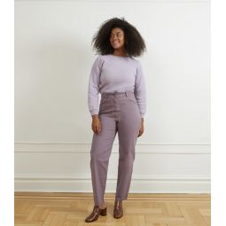 Agnes High Rise Painter Pants - Mauve