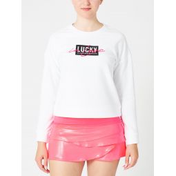 Lucky in Love Womens Signature Pullover