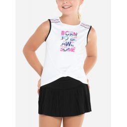 Lucky in Love Girls Prep Awesome Tank