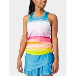 Lucky In Love Womens Tropical Bliss Tank