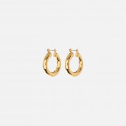 baby amalfi hoop earrings