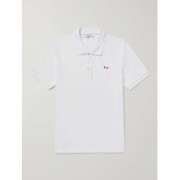 Logo-Appliqued Cotton-Pique Polo Shirt