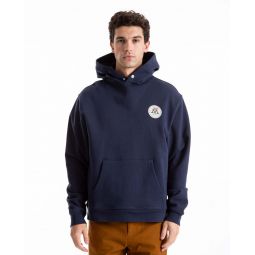 Flag Sekers Hooded Sweatshirt - Indigo