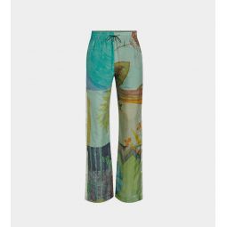 Regen Silk Pajama Pants - Bok Choy