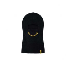 SMILEY BALACLAVA hat - black