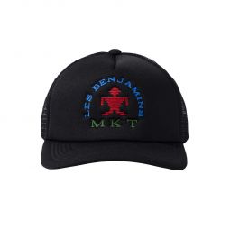 MKT TEXTILE TRUCKER HAT - Black