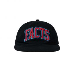 NPR FACTS 6-PANEL HAT - black