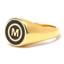 Market M Onyx Ring - Gold