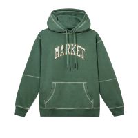 Market Triple Stitch Pullover Hoodie - Emerald