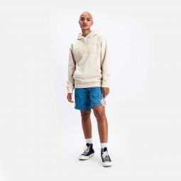 VINTAGE WASH ARC HOODIE - ECRU