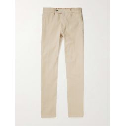 Slim-Fit Cotton and Wool-Blend Suit Trousers