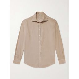 Genova Brushed Cotton-Corduroy Shirt