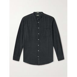 Noto2 Slim-Fit Grandad-Collar Cotton-Corduroy Shirt