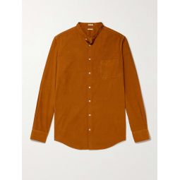 Noto2 Slim-Fit Grandad-Collar Cotton-Corduroy Shirt