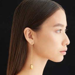 Pellet Earrings - Gold