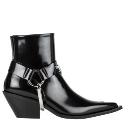 Cowboy Ankle Boots - Black