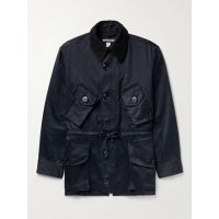 + Throwing Fits Type B Corduroy-Trimmed Cotton-Sateen Jacket