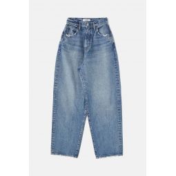Castaic Wide Tapered Jean - Blue