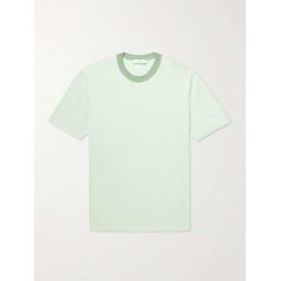 Knitted Cotton and Silk-Blend T-Shirt