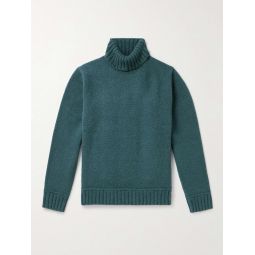 Alpaca-Blend Rollneck Sweater