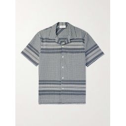 Gingham Cotton-Seersucker Shirt