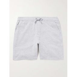 Straight-Leg Cotton-Jersey Drawstring Shorts