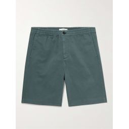 Dock Garment-Dyed Cotton-Twill Elasticated Shorts