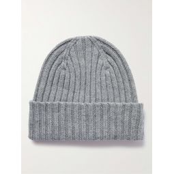 Cairn Ribbed Cashmere Beanie