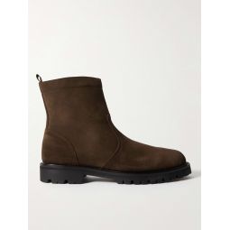 Olie Shearling-Lined Suede Boots