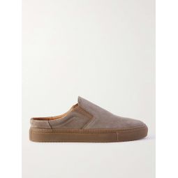 Larry Suede Backless Slip-On Sneakers