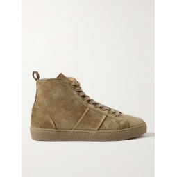 Larry Shearling-Lined Suede Sneakers