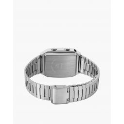 TIMEX Q Timex Reissue Digital LCA 32.5mm Stainless Steel Bracelet Watch