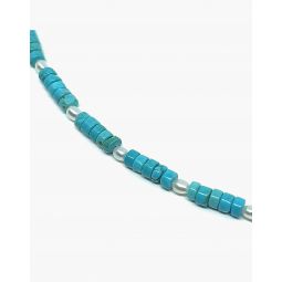 Madewell x MIJU Turquoise Beaded Del Mar Necklace