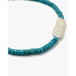 Madewell x MIJU Turquoise Beaded Palma Bracelet