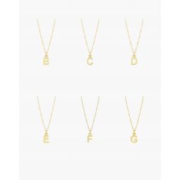 Katie Dean Jewelry Initial Necklace